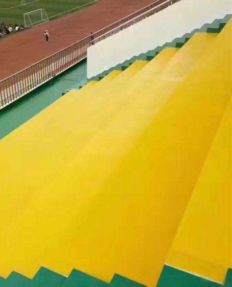 张北球场台阶翻新修补改造
